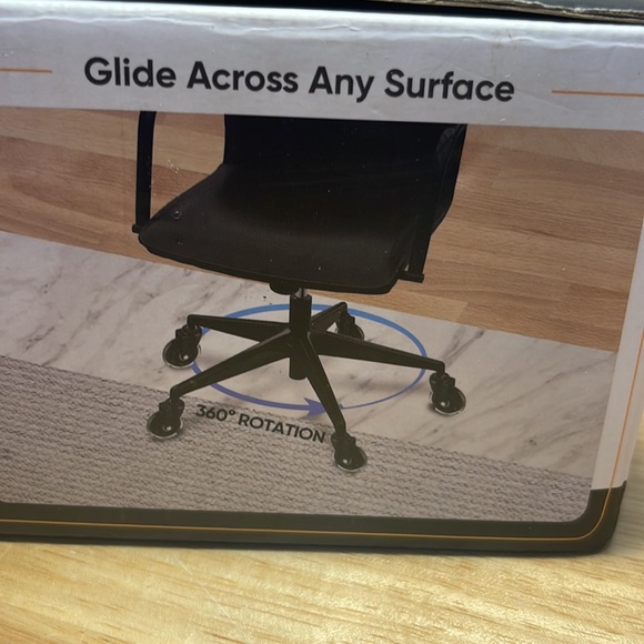 NWT TICONN Office Chair Caster Wheels Set of 5 - Picture 6 of 16